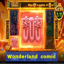 Wonderland comic studio numbers